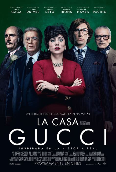 Reparto de la película La casa Gucci 